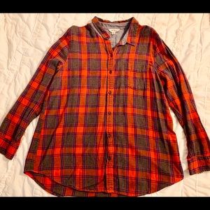 Lucky Brand plaid button down shirt